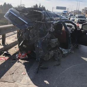 Korkun&ccedil; kaza: Su tankerine ok gibi saplandı! 