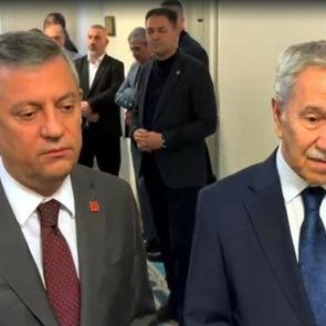 &Ouml;zg&uuml;r &Ouml;zel'den B&uuml;lent Arın&ccedil;'a ziyaret