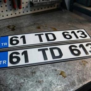 Plaka basım &uuml;creti 2026: İşte plaka yenileme maliyeti