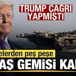 Trump &ccedil;ağrı yapmıştı! &Uuml;lkelerden peş peşe savaş gemisi kararı