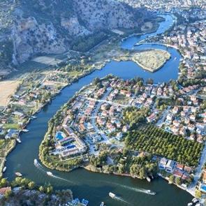 Avrupa&rsquo;nın en iyilerinden! Dalyan Kanalı, eşsiz labirent g&ouml;r&uuml;nt&uuml;s&uuml;yle mest etti