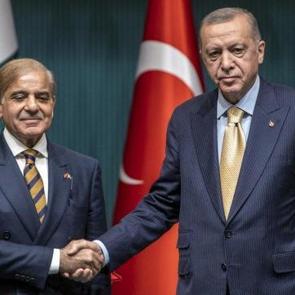 Cumhurbaşkanı Erdoğan, Pakistan Başbakanı Şerif ile g&ouml;r&uuml;şt&uuml;