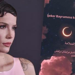 D&uuml;nyaca &uuml;nl&uuml; yıldız Halsey'den T&uuml;rk&ccedil;e bayram mesajı!