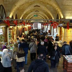 Gaziantep'e bayramda turist akını! Ziyaret&ccedil;iler hayran kaldı