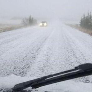 Haymana-Polatlı yolu beyaza b&uuml;r&uuml;nd&uuml;