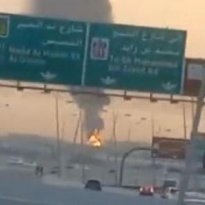 İran, Dubai Havalimanı'ndaki yakıt deposunu vurdu, t&uuml;m u&ccedil;uşlar durdu!