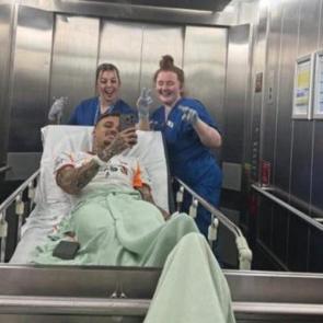 Talihsiz sakatlık sonrası formasıyla ameliyata alınan Noa Lang'dan ilk paylaşım!