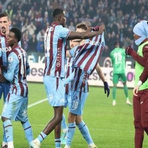 Trabzonspor ma&ccedil;larını tek farkla kazanıyor!