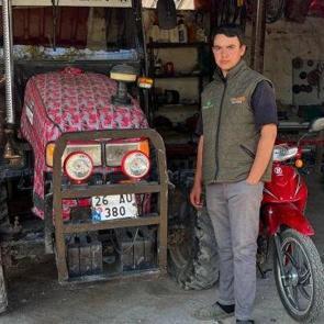 Trakt&ouml;r&uuml; temizlerken feci şekilde can verdi!