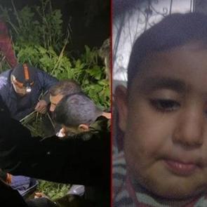 Hatay'da acı olay: 4 yaşındaki Abdullah 2 metre derinlikte bulundu