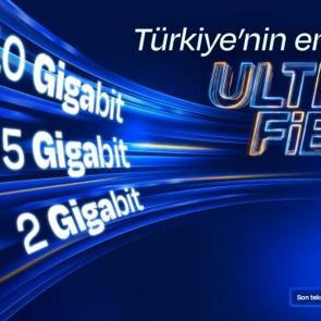 Turkcell Superonline&rsquo;dan bir ilk! 10 Gigabit&rsquo;e varan hızlarla  evlere UltraFiber!