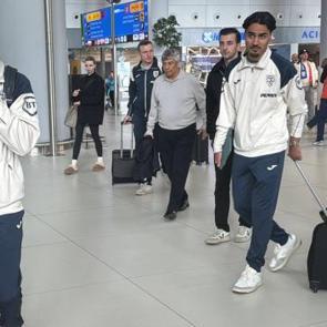 Romanya Milli Takımı İstanbul'a geldi