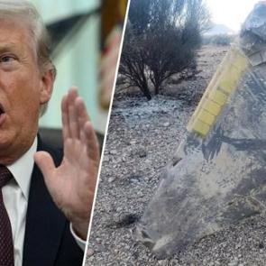 ABD savaş u&ccedil;aklarının d&uuml;ş&uuml;r&uuml;lmesi sonrası Trump'tan ilk a&ccedil;ıklama