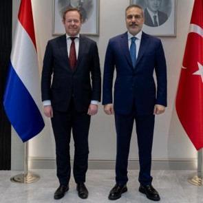 Bakan Fidan, Hollandalı mevkidaşı Van Weel ile g&ouml;r&uuml;şt&uuml;
