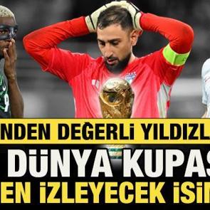 Birbirinden değerli isimler var! İşte D&uuml;nya Kupası'na katılamayacak yıldız futbolcular