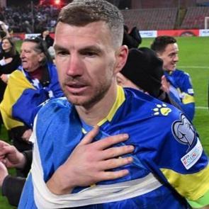 Bosna Hersek'in 'halk kahramanı' Dzeko! 40'ında destan yazdı: Herkes onu konuşuyor