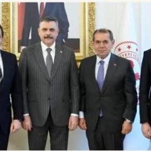 Dursun &Ouml;zbek'ten İ&ccedil;işleri Bakanı Mustafa &Ccedil;ift&ccedil;i'ye ziyaret