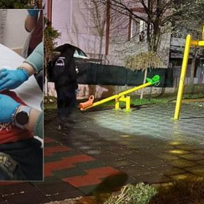 İzmir&rsquo;de parkta 2 yaşındaki &ccedil;ocuğa bı&ccedil;akla saldıran ş&uuml;pheli tutuklandı