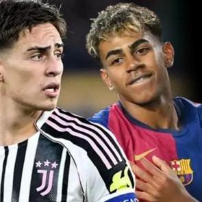 Kenan Yıldız, Avrupa'yı sallıyor! Lamine Yamal'ı bile ge&ccedil;ti