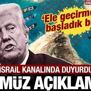 Trump'tan son dakika H&uuml;rm&uuml;z Boğazı a&ccedil;ıklaması: Ele ge&ccedil;irmeye başladık