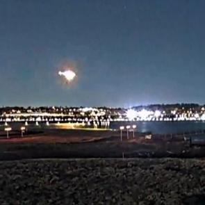 Yolcu u&ccedil;ağı ile askeri helikopterin havada &ccedil;arpıştığı o anların yeni g&ouml;r&uuml;nt&uuml;s&uuml; 