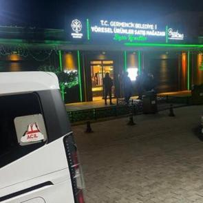 Belediyenin satış mağazasına silahlı saldırı