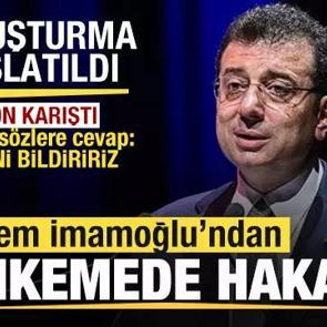 Ekrem İmamoğlu'ndan mahkemede hakaret! Salon karıştı! Sert cevap: Haddini bildiririz