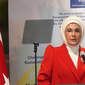 Emine Erdoğan, T&uuml;rk Polis Teşkilatının 181. kuruluş yıl d&ouml;n&uuml;m&uuml;n&uuml; kutladı