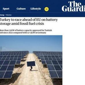 The Guardian duyurdu: T&uuml;rkiye Avrupa&rsquo;nın enerji devi oluyor!
