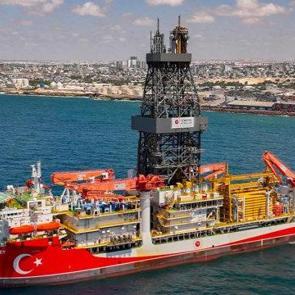 T&uuml;rkiye'den ilk sınır &ouml;tesi sondaj! &Ccedil;ağrı Bey g&ouml;rev yerine ulaştı