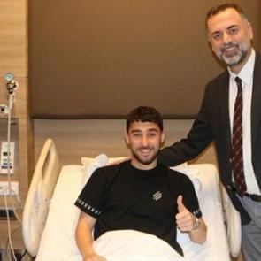 Beşiktaş'ta Kartal Kayra Yılmaz, ameliyat edildi