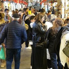 Gaziantep&rsquo;te tarihi Zincirli Bedesten turistlerin g&ouml;zdesi oldu