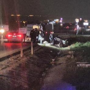 Ankara'da feci kaza: 1 &ouml;l&uuml;, 2 yaralı
