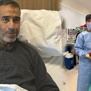 Gaziantep'te 61 yaşındaki adamın 8 kilogramlık b&ouml;breği alındı 