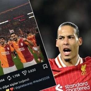 Leroy Sane'nin derbi paylaşımı g&uuml;ndem oldu! Van Dijk, G.Saraylıları heyecanlandırdı