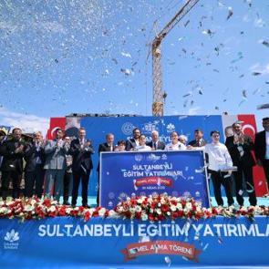 Sultanbeyli'de 3 yeni okul: Temelleri atıldı!