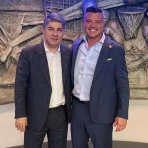 Hakan Safi'den Sadettin Saran'a ziyaret