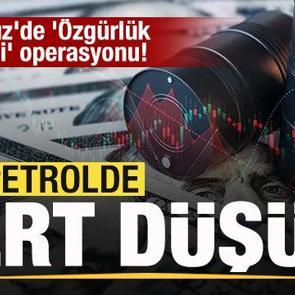 H&uuml;rm&uuml;z'de '&Ouml;zg&uuml;rl&uuml;k Projesi' operasyonu! Petrolde sert d&uuml;ş&uuml;ş! 