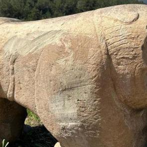 Roma d&ouml;nemine ait aslan heykeli ele ge&ccedil;irildi
