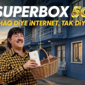 Shaq diye internet, tak diye evinizde: Turkcell Superbox 5G