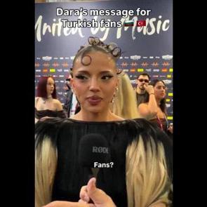 Eurovision şampiyonu Dara, T&uuml;rk gelini &ccedil;ıktı! 