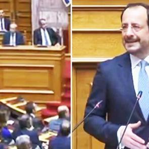 Hristodulidis k&uuml;rs&uuml;den T&uuml;rkiye'ye saldırdı! AB'ye "harekete ge&ccedil;in" &ccedil;ağrısı