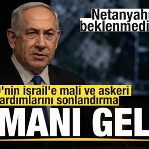 Netanyahu'dan beklenmedik &ccedil;ıkış! ABD'nin yardımlarını sonlandırma zamanı geldi