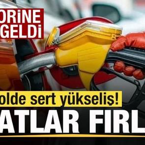 Petrolde sert y&uuml;kseliş! Fiyatlar fırladı! Motorine zam geldi