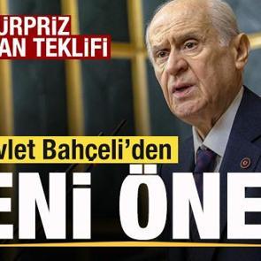 Devlet Bah&ccedil;eli'den yeni hamle &ouml;nerisi! S&uuml;rpriz &Ouml;calan teklifi