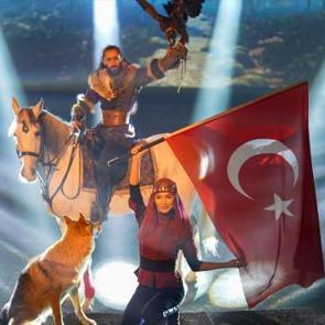 Bozdağ Film Platoları&rsquo;ndan nefes kesen g&ouml;steri! Diriliş Ateşi, bayramda sahnelenecek