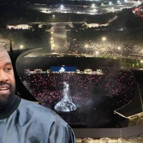 Kanye West ilk kez İstanbul'da konser verdi! 118 binlik d&uuml;nya rekorunu kırdı