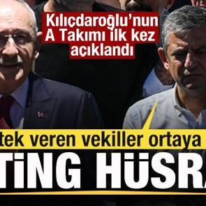 Kılı&ccedil;daroğlu'nun A Takımı ortaya &ccedil;ıktı! &Ouml;zg&uuml;r &Ouml;zel'de h&uuml;sran! Mitinge katılan vekiller