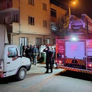 Korku dolu anlar: Eski eşinin evine molotofkokteyli attı