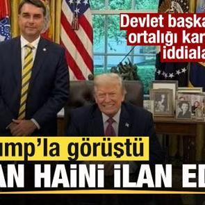 Trump'la g&ouml;r&uuml;şt&uuml;! Vatan haini ilan edildi! Ortalığı karıştıran iddialar